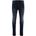 Reduzierte Schwarze Bestickte Blend Noos Ripped Jeans & Zerrissene Jeans mit Reißverschluss aus Denim für Herren Größe L Weite 32 