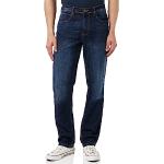 Reduzierte Dunkelblaue Blend Slim Fit Jeans Metallic mit Reißverschluss aus Baumwollmischung für Herren Weite 33 