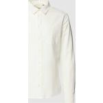 Weiße Blend Kentkragen Hemden mit Kent-Kragen aus Baumwollmischung für Herren Größe L 