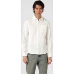 Weiße Unifarbene Blend Kentkragen Hemden mit Kent-Kragen aus Baumwollmischung für Herren Größe XL 