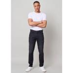 Schwarze Bestickte Blend Slim Fit Jeans aus Baumwolle für Herren 