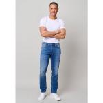 Blaue Bestickte Blend Twister Slim Fit Jeans mit Nieten aus Baumwolle für Herren 