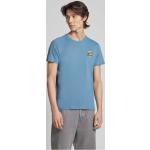 Blaue Blend T-Shirts aus Baumwolle für Herren Größe S 