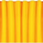 Orange Gardinen mit Kräuselband blickdicht günstig online kaufen