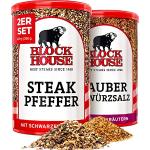 Block House Steak Pfeffer mit schwarzem Pfeffer & Zaubergewürzsalz mit feinen Kräutern