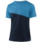 Blockshirt Merino Tencel 50 dark blue