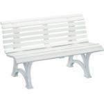 Weiße BLOME 3-Sitzer Gartenbänke Breite 100-150cm, Höhe 100-150cm, Tiefe 0-50cm 3 Personen 