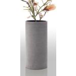 Dunkelgraue Blomus Vasen & Blumenvasen aus Kunststein 