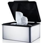 Silberne Moderne Blomus Menoto Feuchttücherboxen & Feuchtpapierboxen  aus Edelstahl 