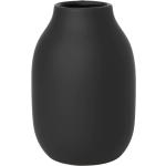 Reduzierte Schwarze Moderne 15 cm Blomus Vasen & Blumenvasen 15 cm aus Porzellan 