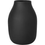 Reduzierte Schwarze Moderne Blomus Vasen & Blumenvasen aus Porzellan 