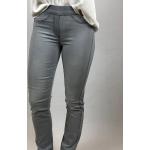 Grüne Vegane Bio Nachhaltige Jeggings & Jeans-Leggings mit Galonstreifen aus Baumwolle für Damen Größe M 