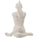 Weiße Bloomingville Skulpturen & Dekofiguren aus Kunststein 