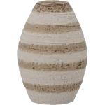 Braune Moderne 17 cm Bloomingville Organische Vasen & Blumenvasen 17 cm aus Steingut 