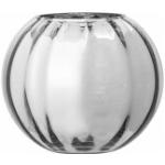 Silberne Bloomingville Kugelvasen glänzend aus Glas 