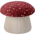 Rote Bloomingville Poufs 