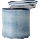 Blaues Modernes Bloomingville Sandrine Zubehör zur Vorratshaltung aus Keramik 