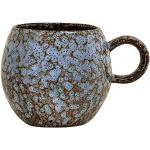 Reduzierte Hellblaue Moderne Bloomingville Kaffeetassen 250 ml aus Keramik mikrowellengeeignet 