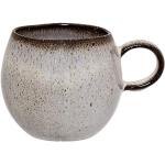 Graue Bloomingville Sandrine Runde Kaffeetassen 250 ml aus Keramik mikrowellengeeignet 