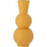 Bloomingville Vase Taj aus Steingut in Gelb, 22 cm