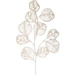 Bloomingville Wanddekoration Dekoartikel Blätter 48x81 cm weiß