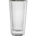 Reduzierte Runde Glasserien & Gläsersets 350 ml mit Kaffee-Motiv aus Glas doppelwandig 2-teilig 
