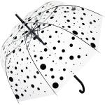 Reduzierte Gepunktete Durchsichtige Regenschirme durchsichtig für Damen Einheitsgröße 
