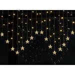 Reduzierte Sterne Sternlichterketten mit Weihnachts-Motiv 