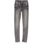 Graue Blue Effect Skinny Jeans für Kinder aus Denim Größe 158 