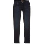 Schwarze Blue Effect Slim Jeans für Kinder aus Denim Größe 176 