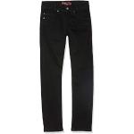 Schwarze Blue Effect Slim Jeans für Kinder aus Denim Größe 140 