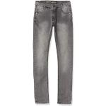 Graue Blue Effect Slim Jeans für Kinder aus Denim für Jungen Größe 140 