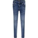 Blaue Blue Effect Skinny Jeans für Kinder aus Baumwollmischung Größe 146 