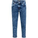 Blaue Blue Effect 5-Pocket Jeans für Kinder aus Denim Größe 128 