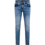 Reduzierte Blaue Blue Effect 5-Pocket Jeans für Kinder mit Reißverschluss aus Baumwolle Größe 152 