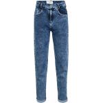 Reduzierte Blaue Blue Effect Bio 5-Pocket Jeans für Kinder mit Reißverschluss aus Baumwolle für Mädchen Größe 158 