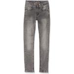 Reduzierte Graue Blue Effect Slim Jeans für Kinder aus Denim für Jungen Größe 164 