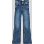 Blaue Blue Effect Slim Jeans für Kinder aus Baumwollmischung für Mädchen Größe 152 