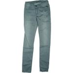 BLUE FIRE CO Tyra Damen Jeans Hose super Stretch slim skinny W26 L32 used Grau.