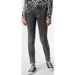 Reduzierte Graue Blue Fire Skinny Jeans aus Denim für Damen Weite 29, Länge 30 