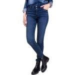 Reduzierte Blaue Blue Fire Skinny Jeans aus Denim für Damen 