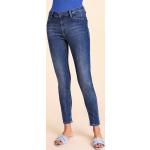 Reduzierte Blaue Blue Fire Skinny Jeans aus Denim für Damen 