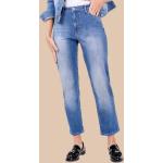 Reduzierte Blaue Blue Fire Stretch-Jeans aus Denim für Damen 