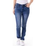 Blaue Blue Monkey Slim Fit Jeans aus Denim für Damen Größe XXL 