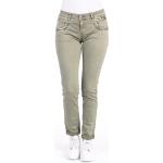 Grüne Blue Monkey Skinny Jeans aus Denim für Damen Weite 28 