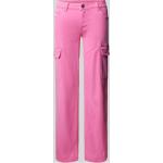 Pinke Blue Monkey Stoffhosen mit Reißverschluss für Damen Größe XS Weite 27, Länge 32 