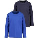 Mitternachtsblaue Langärmelige Blue Seven Kindersweatshirts für Jungen Größe 110 
