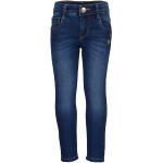 Reduzierte Dunkelblaue Blue Seven 5-Pocket Jeans für Kinder mit Reißverschluss aus Denim für Mädchen Größe 104 