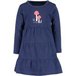 Bunte Motiv Langärmelige Blue Seven Kinderlangarmkleider aus Jersey für Mädchen Größe 80 für den für den Herbst 