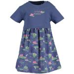 Reduzierte Blaue Motiv Blue Seven Druckkleider & bedruckte Kinderkleider mit Rüschen aus Baumwolle maschinenwaschbar für Babys Größe 74 